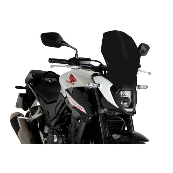 Puig Puig touring screen | matte black (opaque) | honda cb500 hornet 2024>current